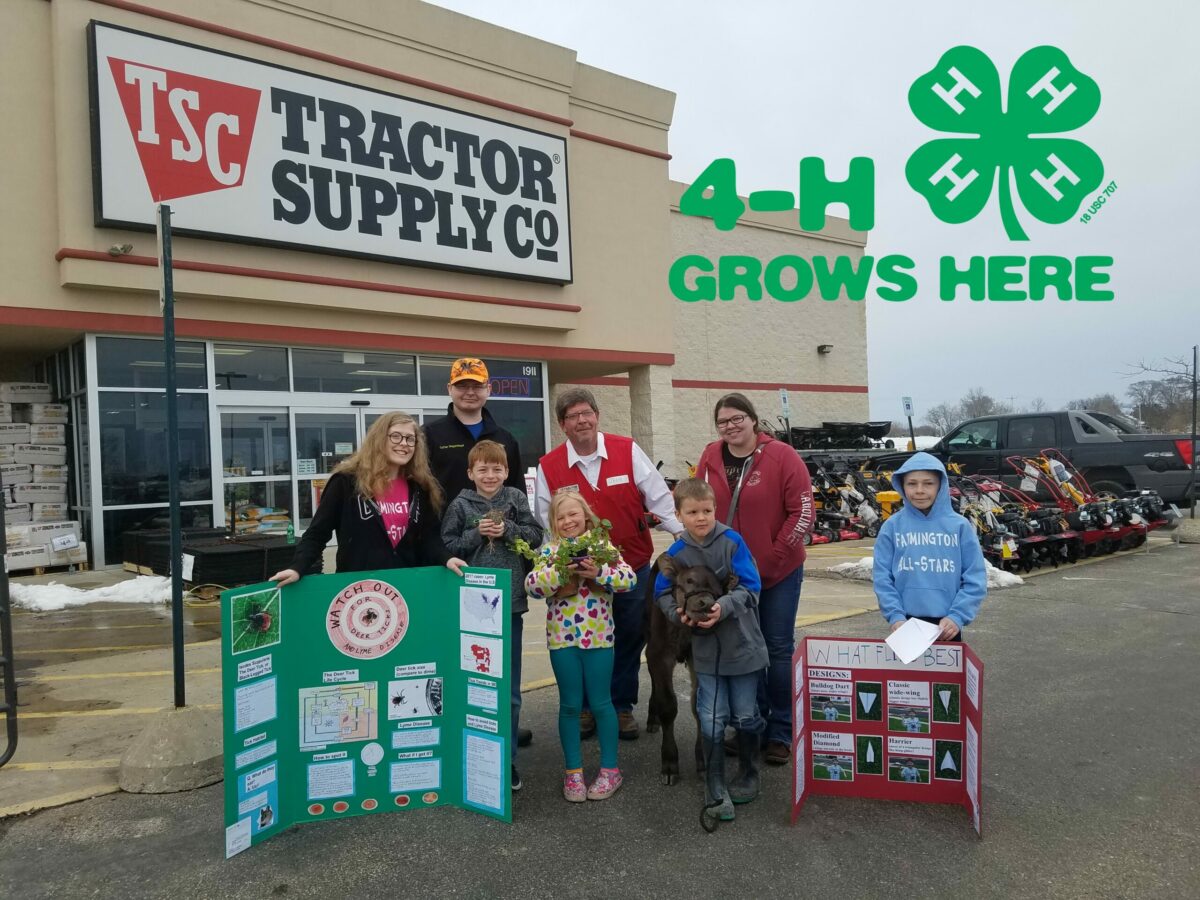 Tractor Supply Raising Money For 4H MidWest Farm Report